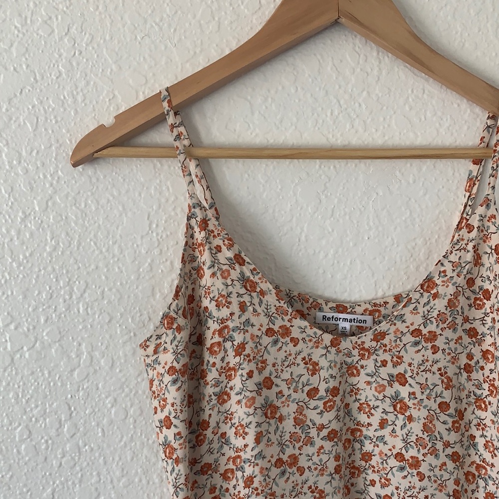 Reformation Floral Tank